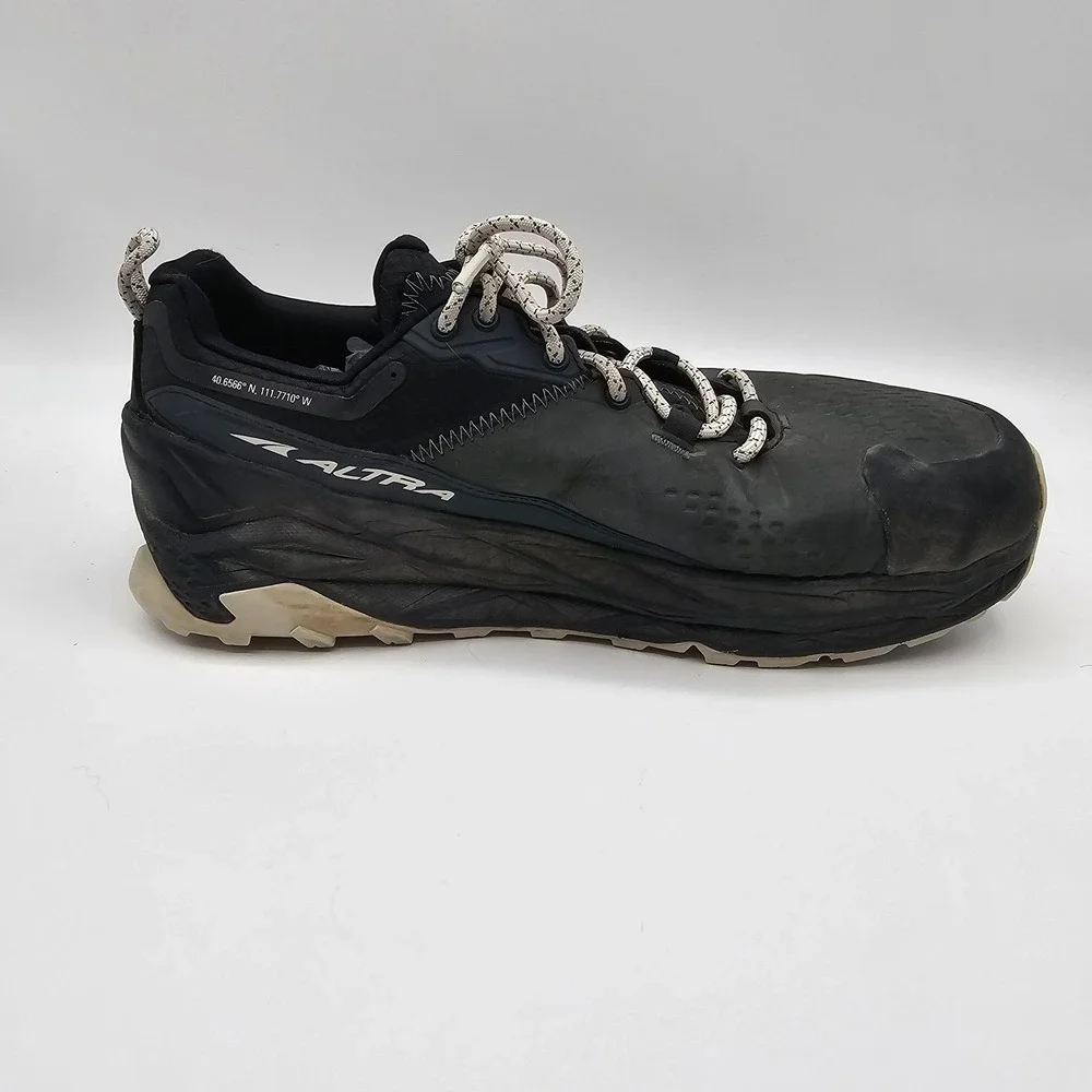 Altra‎ Olympus 5 GTX Shoes Mens 9 Black Waterproof Trail Sneakers AL0A7R6R000